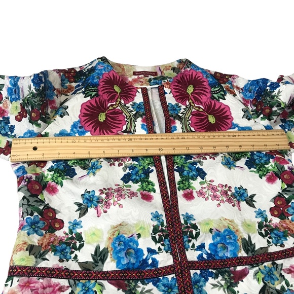 San Francisco Floral Brocade Jacket | Statement Print Blazer | Boho Chic - Picture 5 of 11